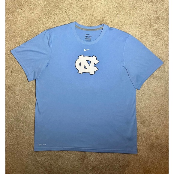 Nike Other - NIKE DRI FIT UNC T-SHIRT MENS SIZE LARGE NORTH CAROLINA BLUE WHITE MJ
